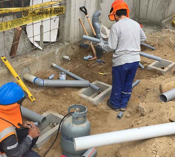 Construcción de obras civiles