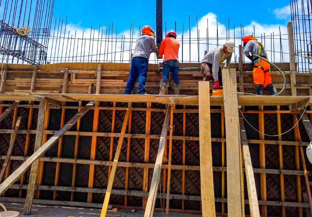Ejecución estructural del proyecto Casa de campo